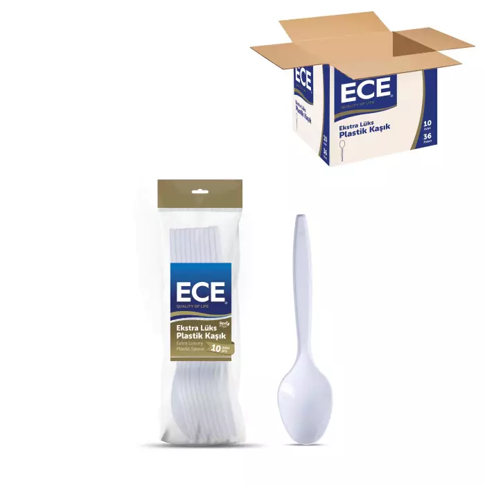 ECE PLASTİK EXTRA LÜX KAŞIK 360 ADET